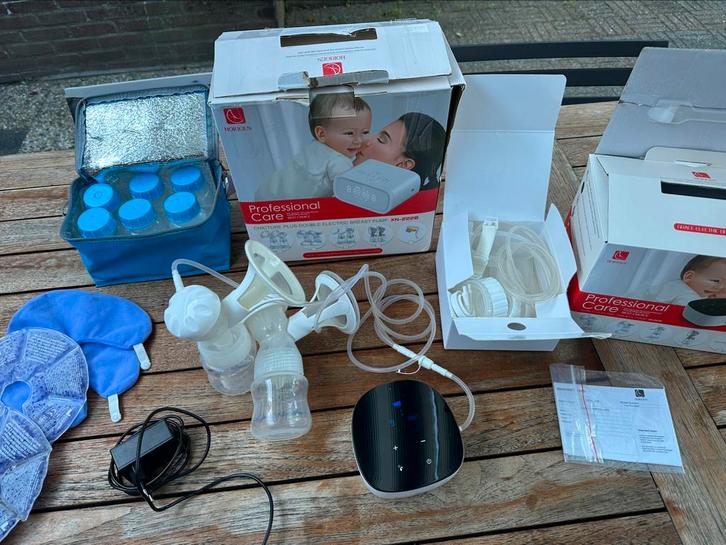 Horigen dubbele electrische borstkolf, Kinderen en Baby's, Babyvoeding en Toebehoren, Gebruikt, Borstkolf, Ophalen of Verzenden