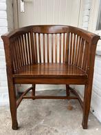 Handgemaakte koloniale stoel - zonder spijkers/schroeven, Huis en Inrichting, Stoelen, Ophalen, Gebruikt, Bruin, Eén