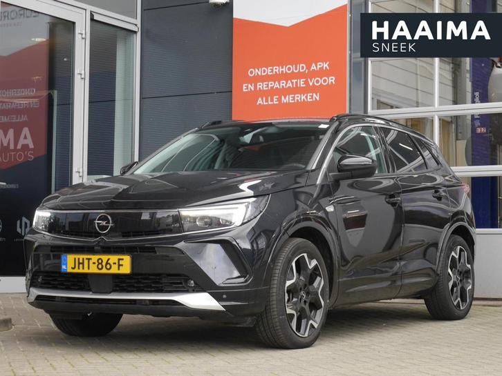 Opel Grandland 1.2 Turbo Ultimate | Navigatie | Climate & Cr, Auto's, Opel, Bedrijf, Te koop, Grandland, ABS, Achteruitrijcamera