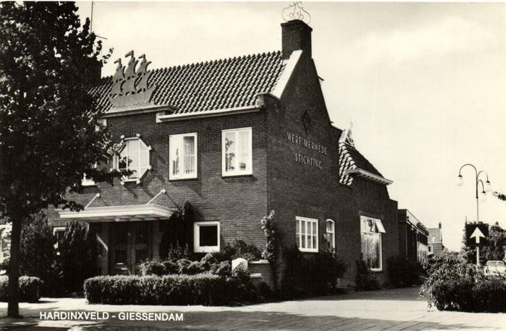 Hardinxveld-Giessendam - Werf Merwede Stichting - 1978 gelop, Verzamelen, Ansichtkaarten | Nederland, Gelopen, Noord-Brabant, 1960 tot 1980