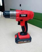 Ferm accuboormachine, Doe-het-zelf en Verbouw, Gereedschap | Boormachines, Ophalen of Verzenden, Zo goed als nieuw, Boormachine