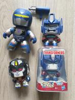Transformers Mighty Muggs Soundwave Optimus Prime Starscream, Overige generaties, Ophalen of Verzenden, Gebruikt