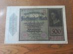 Duitsland 500 Mark 1922, Postzegels en Munten, Bankbiljetten | Europa | Niet-Eurobiljetten, Duitsland, Ophalen of Verzenden