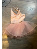 Roze tutu balletpakje danspakje jurkje tulle glitter 116 122, Sport en Fitness, Ballet, Ophalen of Verzenden, Zo goed als nieuw
