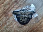 Patch / Embleem 3D PVC Navy Seals (3 kleuren), Ophalen of Verzenden, Marine, Amerika, Embleem of Badge