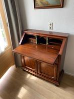 Prachtig klassiek wortelnotenhouten secretaire, Huis en Inrichting, Kasten | Secretaires, Ophalen, Gebruikt, Klassiek