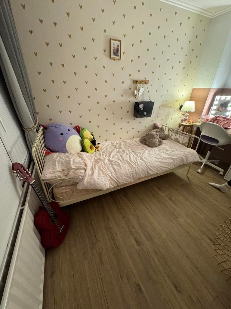 Ikea minnen meegroeibed, excl matras., 70 tot 85 cm, Ophalen of Verzenden, Zo goed als nieuw, Matras