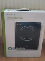 Nedis Inductiekookplaat - Kookzones: 1 - 2000 W, Nieuw, 3 kookzones of minder, Ophalen of Verzenden, Inductie