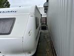 Hobby Caravan prestige met Mover, voortent  fietsenrek, Rondzit, Hobby, Particulier, 5 tot 6 meter