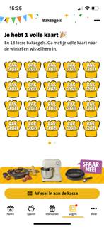 2 volle spaarkaarten Jumbo bakzegels, Jumbo, Ophalen of Verzenden