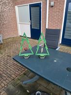 Te koop , houten decoratie kerstboompjes, Ophalen, Nieuw