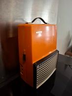VINTAGE RETRO WERKEND ORANJE 1970 SPACE AGE PLATENSPELER, Ophalen of Verzenden, Zo goed als nieuw, Platenspeler