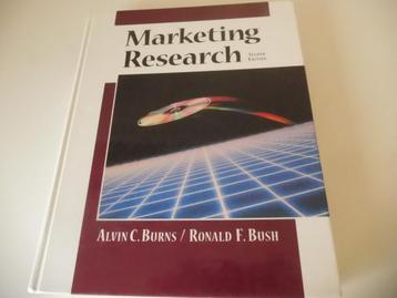 Boek Marketing Research beschikbaar voor biedingen