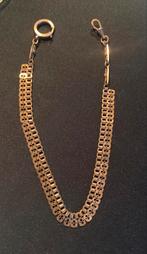 Antieke double horlogeketting, Sieraden, Tassen en Uiterlijk, Horloges | Antiek, Ophalen of Verzenden, Overige merken