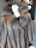 120 cm echte canadese echte fox  bontjas bont jas maat XXL, Ophalen of Verzenden, Zo goed als nieuw, Maat 46/48 (XL) of groter