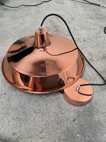 Industriele hanglamp koper rose beschikbaar voor biedingen
