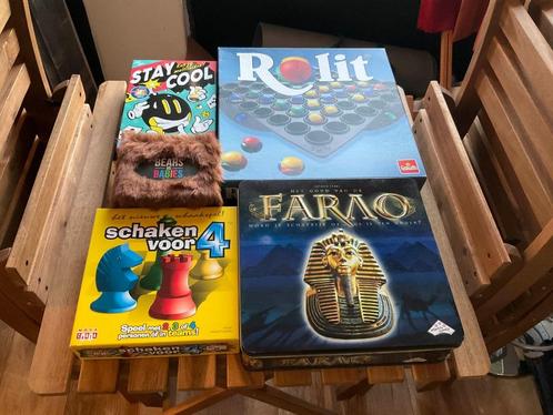 Selectie aan bordspellen, Hobby en Vrije tijd, Gezelschapsspellen | Bordspellen, Gebruikt, Een of twee spelers, Drie of vier spelers