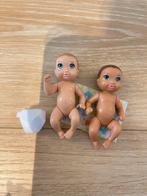 Babypopjes - Set van 2 & 1 babyluier, Ophalen of Verzenden, Gebruikt, Babypop