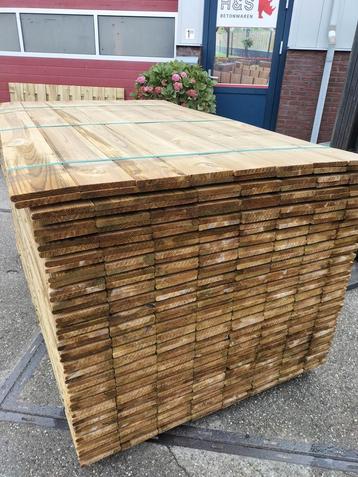Tuinplanken geïmpregneerd 180-14-1,6 nu voor €2,95 per stuk. beschikbaar voor biedingen
