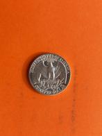 Usa quarter of dollar 1964 zilver, Postzegels en Munten, Munten | Amerika, Zilver, Ophalen of Verzenden, Noord-Amerika