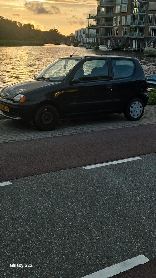 Fiat Seicento 0.9 SPI 1998 Zwart, Auto's, Fiat, Particulier, Seicento, Benzine, Hatchback, Handgeschakeld, Origineel Nederlands