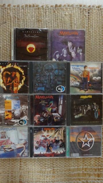 10 stuks MARILLION- CD collectie beschikbaar voor biedingen
