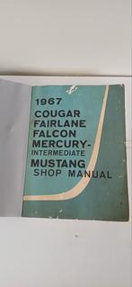 1967 Cougar Fairlane Falcon Werkplaatshandboek, Ophalen of Verzenden, Gelezen, Ford, Ford Motor Company