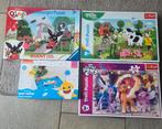 Puzzel Set - Bing, Baby Shark, My Little Pony, Ophalen of Verzenden, 10 tot 50 stukjes, Zo goed als nieuw, 2 tot 4 jaar