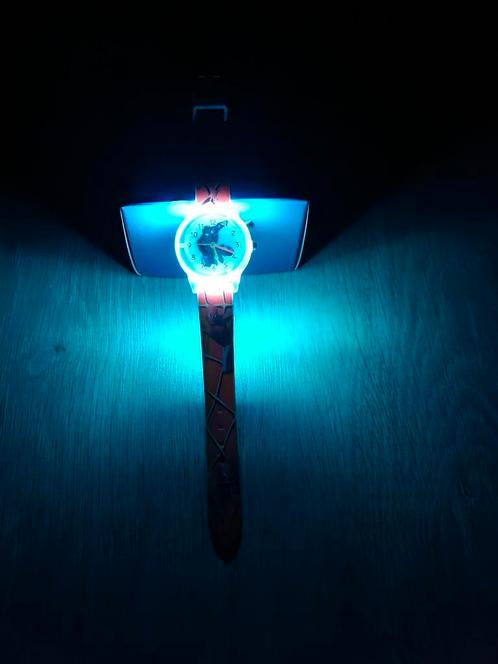 Spiderman horloge met licht sale