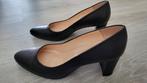 Zwarte Leren pumps, Pumps, Zwart, Nieuw, Ophalen of Verzenden