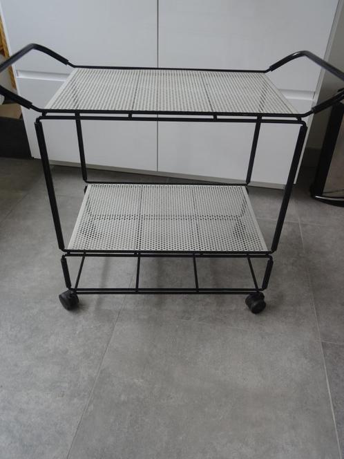 Niels Gammelgaard serveerwagen IKEA trolley LP-tray dienblad, Verzamelen, Retro, Huis en Inrichting, Ophalen
