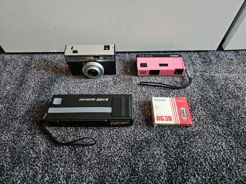 Diverse analoge cameras, Audio, Tv en Foto, Fotocamera's Analoog, Gebruikt, Compact, Overige Merken, Ophalen of Verzenden