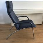 Vintage De Sede DS 270 DS-270 stoel fauteuil blauw, Gebruikt, Leer, Ophalen