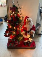 Leuk grote kerstman met boom 95 cm hoog, Diversen, Kerst, Ophalen of Verzenden, Zo goed als nieuw