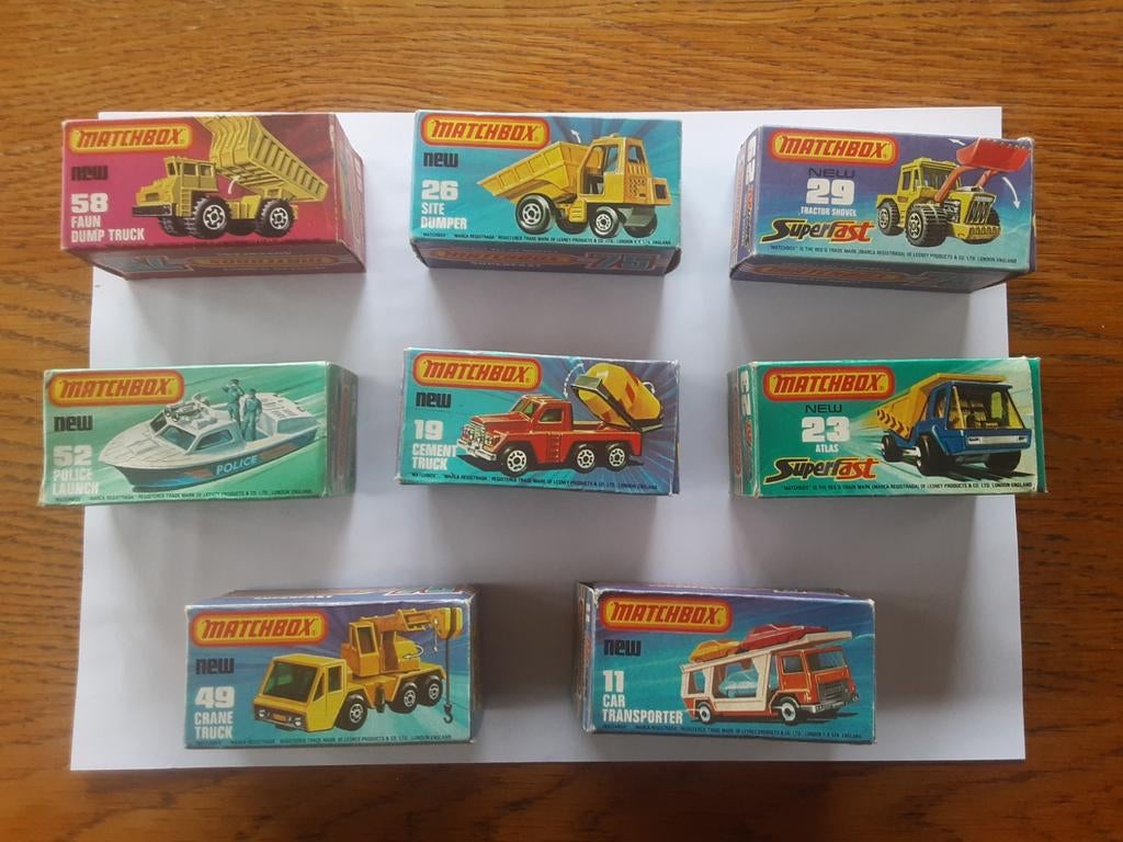 Matchbox auto's - diverse modellen, Ophalen of Verzenden, Gebruikt