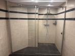 Glazen douche deuren. Douchewand, Ophalen, Gebruikt, Met douche