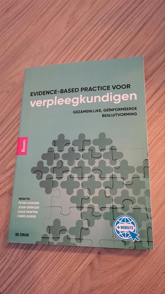 Evidence-Based Practice voor Verpleegkundigen, Boeken, Studieboeken en Cursussen, Zo goed als nieuw, HBO, Ophalen of Verzenden