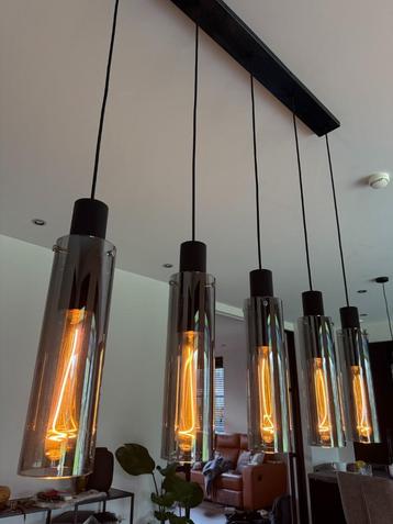 Lucide ORLANDO – Hanglamp 5-lichts Fumé – dimbaar beschikbaar voor biedingen