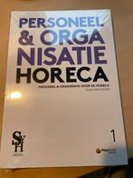 Boek - Personeel & Organisatie voor de horeca 1, Boeken, Ophalen of Verzenden, Beta, Nieuw, MBO