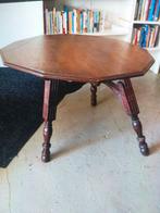 12 hoekige salontafel - eiken - flap aan de wand tafel, Ophalen, Gebruikt, Rond, 50 tot 100 cm
