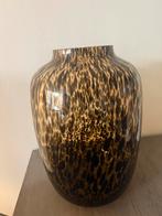 Pantervaas hoogte 35 cm, Huis en Inrichting, Woonaccessoires | Vazen, Ophalen, Overige kleuren, Minder dan 50 cm, Glas