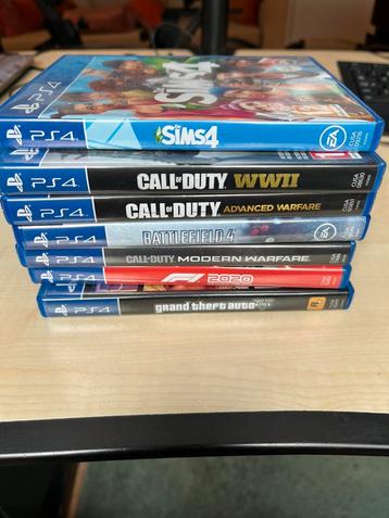 7 games voor playstation 4 beschikbaar voor biedingen