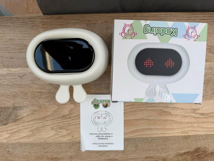 Kadoing Wekker - Konijnen Wekker voor Kinderen, Kinderen en Baby's, Kinderkamer | Inrichting en Decoratie, Zo goed als nieuw, Klok