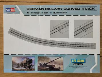 1:72 1/72 Hobby Boss German Railway Curved Track