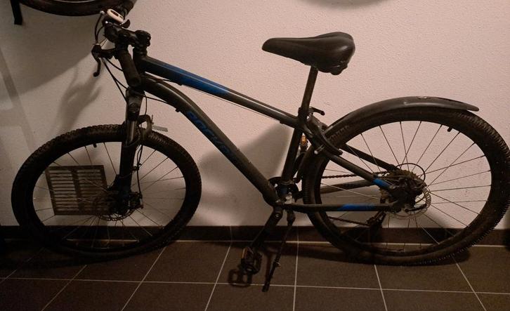 Rockrider ST 120 Mountainbike 27.5 inch zwart met blauw, Fietsen en Brommers, Fietsen | Mountainbikes en ATB, Gebruikt, Overige merken