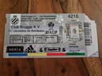 ⚽ Ticket Uefa-Cup Club Brugge - Bordeaux 2003-2004 ⚽, Verzamelen, Verzenden, Buitenlandse clubs, Overige typen