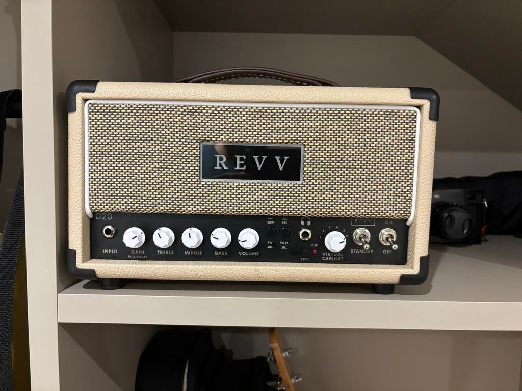 Revv D20TS Vintage Vanilla - Topstaat!, Muziek en Instrumenten, Ophalen of Verzenden, Zo goed als nieuw, Gitaar, Minder dan 50 watt