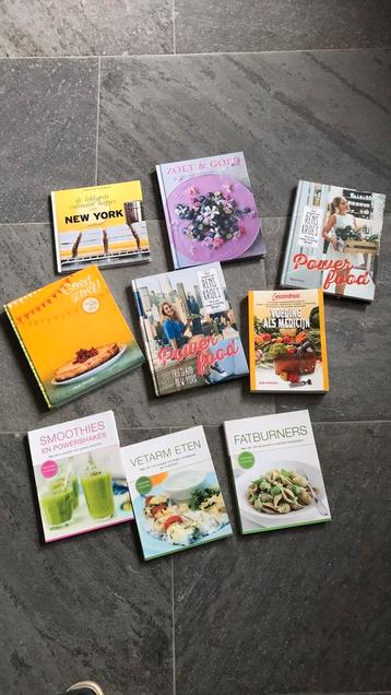 Zgan Diverse kook superfoodboeken zie foto’s beschikbaar voor biedingen