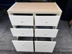 IKEA Kallax kast 2x2 met lades, Ophalen, Gebruikt, 5 laden of meer, 50 tot 100 cm