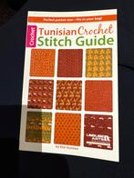 Tunisian Crochet Steek Gids, Hobby en Vrije tijd, Breien en Haken, Ophalen, Zo goed als nieuw, Haken, Patroon of Boek